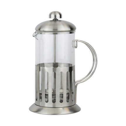 Press Plunger Cafetiere-Stainless Steel 600ml Coffee Maker - EPG-61854