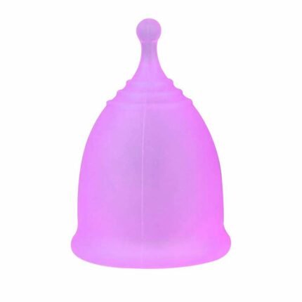 Herbruikbare menstruatiecup van medische siliconen (35 ml) voor vrouwen - Paars - HOM-45187